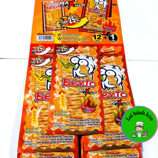 SỈ: 1 vỉ 13 Gói Mực Siêu Cay Bento Thái Lan (Gói 4gr)