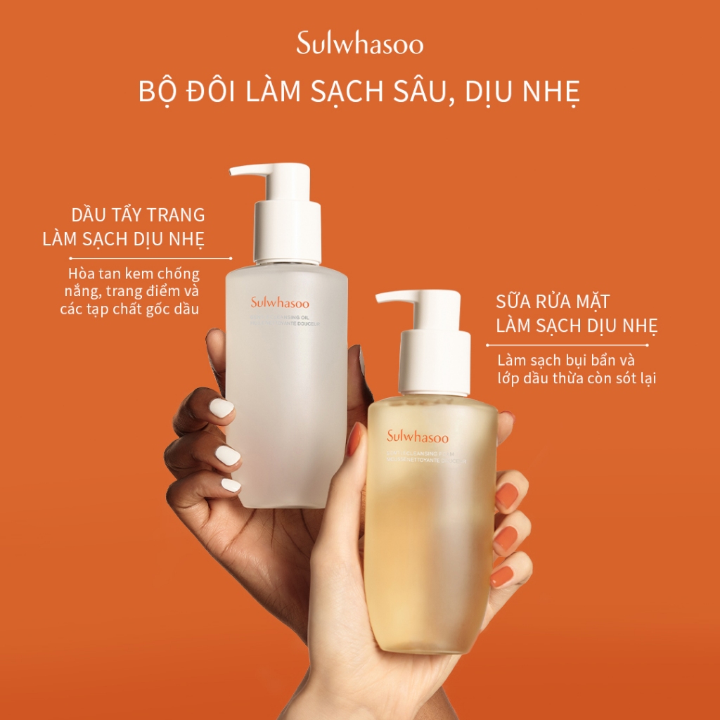 [Top 1 bán chạy] Sữa rửa mặt sạch sâu, dịu nhẹ Sulwhasoo Gentle Cleansing Foam 50ml mẫu mới - AB Authentic | BigBuy360 - bigbuy360.vn