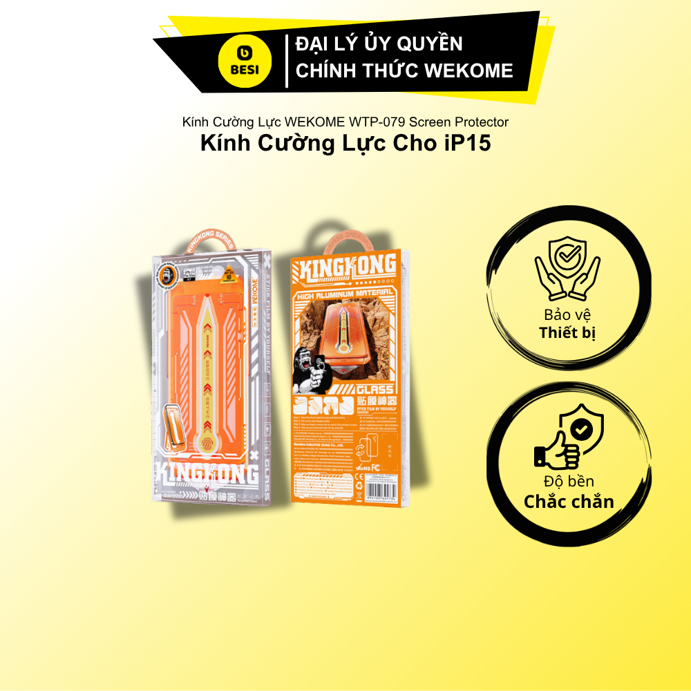 Kính Cường Lực WEKOME WTP-079 Screen Protector