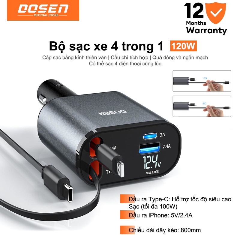 Top 8 Sạc Trên Ô Tô Đáng Mua Nhất Năm 2026