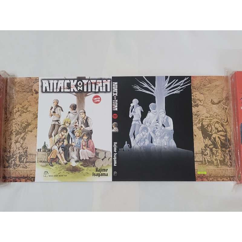 Bìa fes Attack on titan , Spy , Conan , OP , Komi v,v