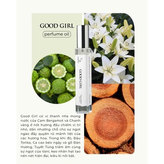 Tinh dầu nước hoa CODEDECO Good Girl 10ml dạng xịt