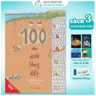 Sách Ehon Tòa nhà 100 tầng dưới lòng đất