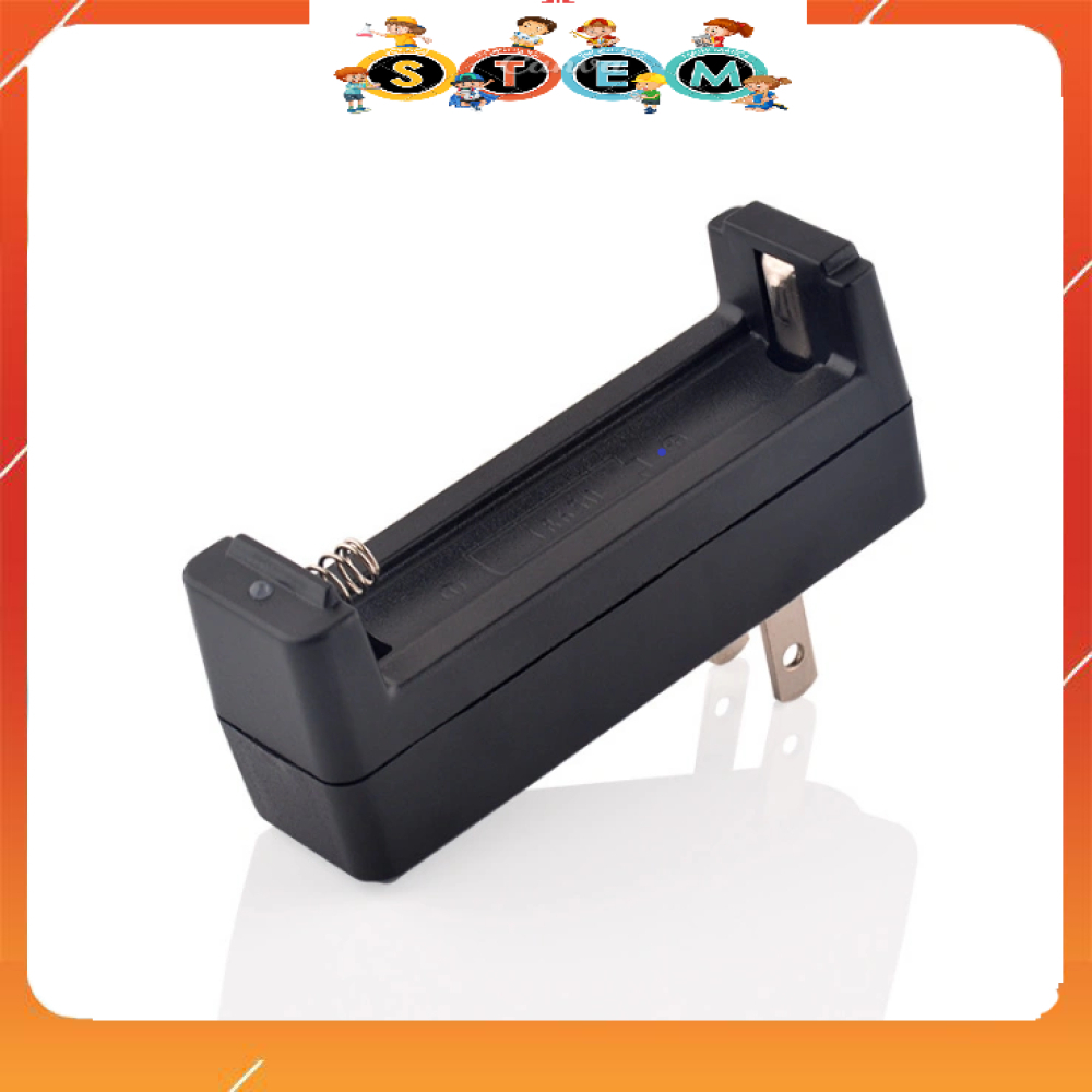 [Stem A-Z][G36] Đế Sạc 1 Viên Pin 18650 Có Led Báo Đầy