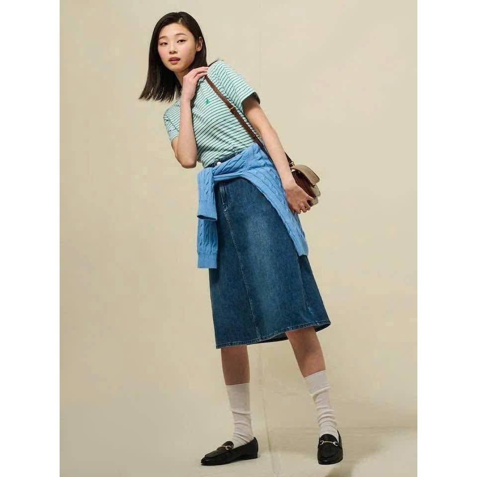 Áo Beanpole Kẻ nữ