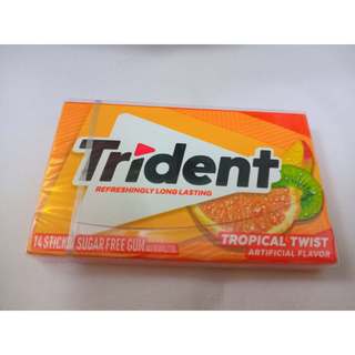 5 Kẹo Singum Trident Mỹ (5 Count x 14 Sticks)