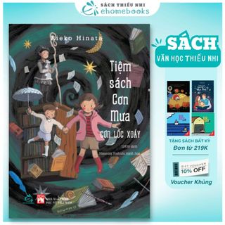 Sách Tiệm sách cơn mưa tập 3 – Cơn lốc xoáy