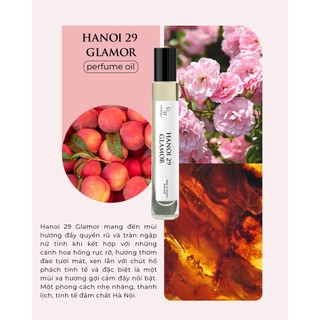 Tinh dầu nước hoa nữ CODEDECO Hanoi 29 Glamor 10ml dạng lăn