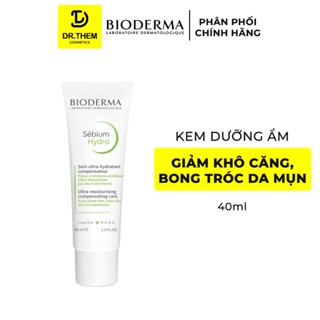 Kem Dưỡng Ẩm Cho Da Dầu Mụn BIODERMA Sébium Hydra 40ml- Dr Thêm