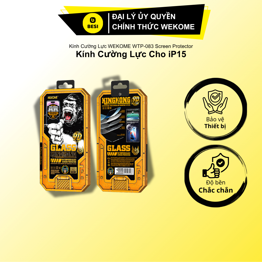 Kính Cường Lực WEKOME WTP-083 Screen Protector