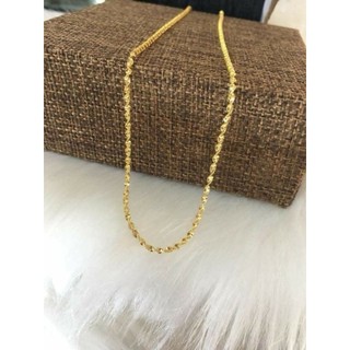 Dây chuyền bạc thân xoắn