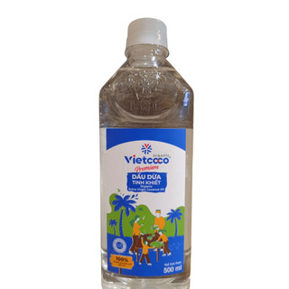 Dầu Dừa Tinh Khiết Vietcoco 500Ml