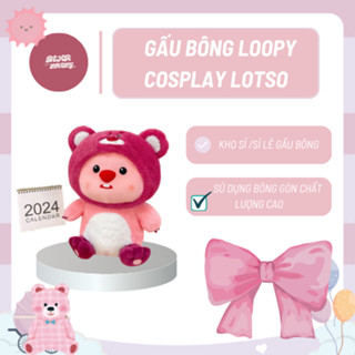  Gấu bông loopy cosplay gấu dâu siêu đáng yêu   ảnh thật shop chụp ở cuối hình  