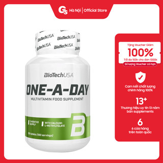  Viên uống vitamin tổng hợp Biotech USA One A Day Multivitamin - Made in Hungary - Gymstire 