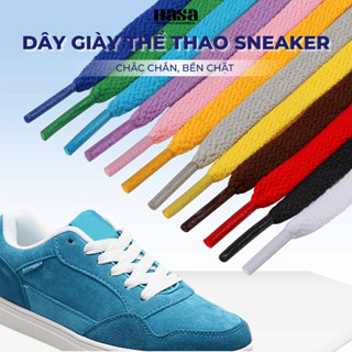 Dây Giày Thể Thao Sneaker Dẹp Nam Nữ Chính Hãng HASA DG01 Chất Lượng Cao