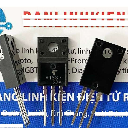 [Combo 3 chiếc] A1837, 2SA1837 Transitor PNP 230V/1A TO-220F