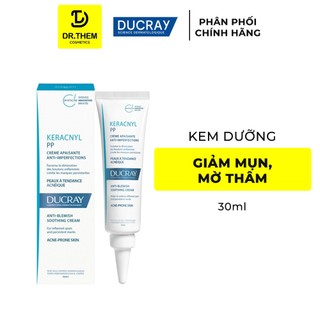  Kem Dưỡng Ducray KERACNYL PP+ ANTI-BLEMISH CREAM Giảm Mụn Mờ Thâm Do Mụn 30ml - Dr Thêm 
