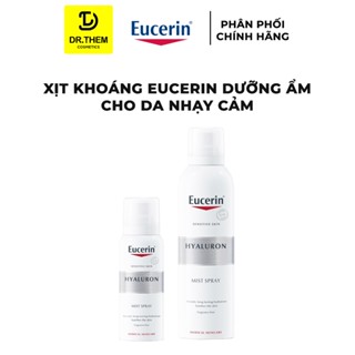 Xịt Khoáng Eucerin Hyaluron Mist Spray - Dưỡng Ẩm Cho Da Nhạy Cảm Ngăn Ngừa Lão Hóa 50ml - 150ml- Dr Thêm