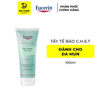 Gel Tẩy Tế Bào Chết Cho Da Mụn EUCERIN Pro Ace Solution Scrub 100ml- Dr Thêm