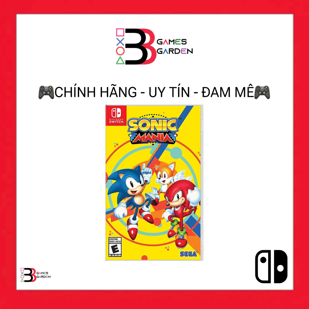 GAME NINTENDO SWITCH SONIC MANIA