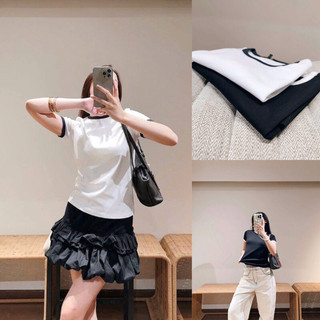  Áo thun basic nữ dáng ôm Mas.Du.i.tt chất thun 2 chiều mềm đanh mịn dài 57cm,co giãn tốt-hàng xuất 45-65kg  