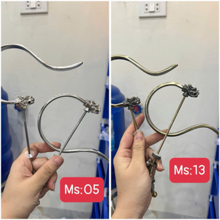  Móc treo lồng chim Chào Mào Chích Choè Hoạ Mi móc gập đầu Rồng phụ kiện lồng chim Huyền Trần cao cấp 