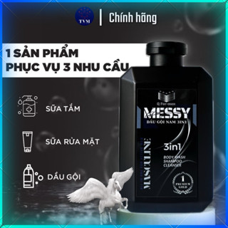  Dầu Gội & Tắm Nam 3IN1 Qdg hương thơm nam tính mạnh mẽ 380 ML 