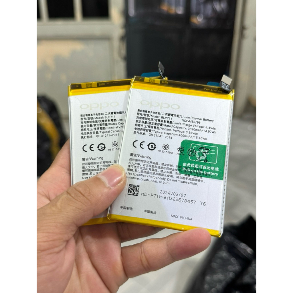 Pin Oppo A1K Zin Mã BLP711 4000mAh