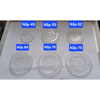 Nắp nhựa dùng cho ly giấy sampling (50 cái/ 1 túi)