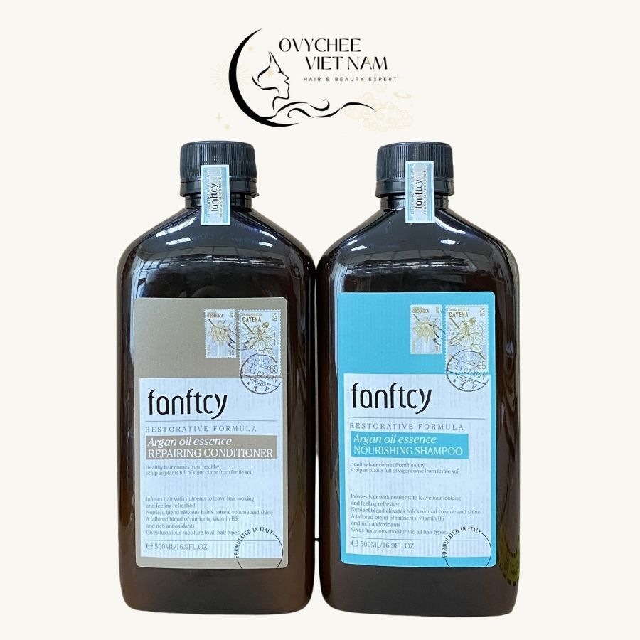 Dầu Gội Dầu Xả FANFTCY 500ml Argan Oil