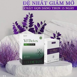  Giảm cân Yo Slim Yo Detox của B.O.T. Giảm Cân Nhanh Cấp Tốc. Hộp 30 viên giảm 3_5kg. Hàng Chính Hãng 