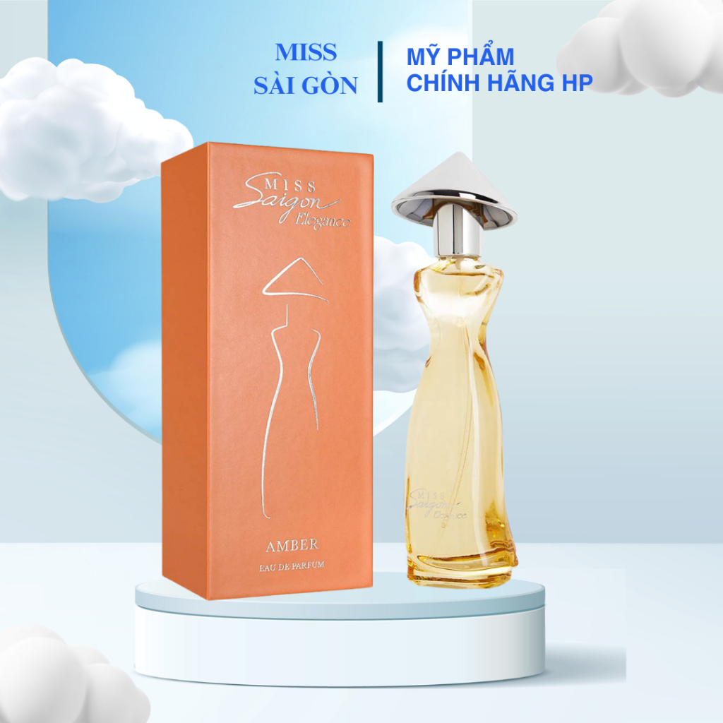 Nước hoa Miss Saigon Elegance N5 – Màu vàng cam 50ml [Chính hãng]