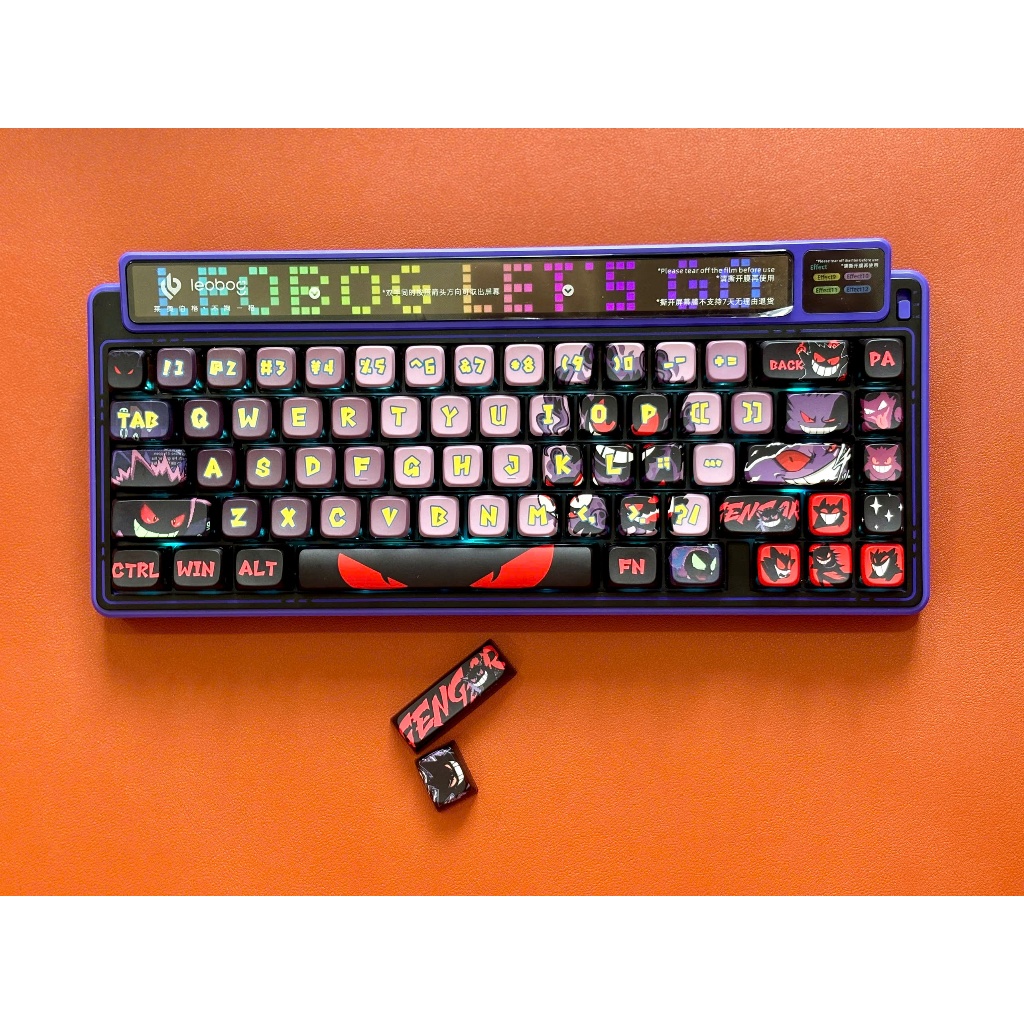 Bàn phím cơ LEOBOG AMG65 3 Chế độ kết nối / Màn hình ma trận điểm thông minh 315 LED /Led Rgb Bh 12 
