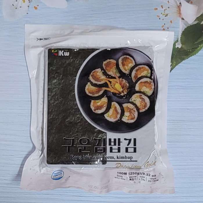 Combo rong biển cuộn cơm gói 100 lá -Kfood