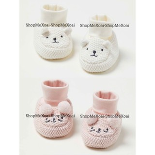  Giày vải tất chân Bao Chân hãng HM Cho Bé Sơ Sinh  newborn Chất Cotton Cực Mềm Mại Hàng Xuất Dư Xịn 