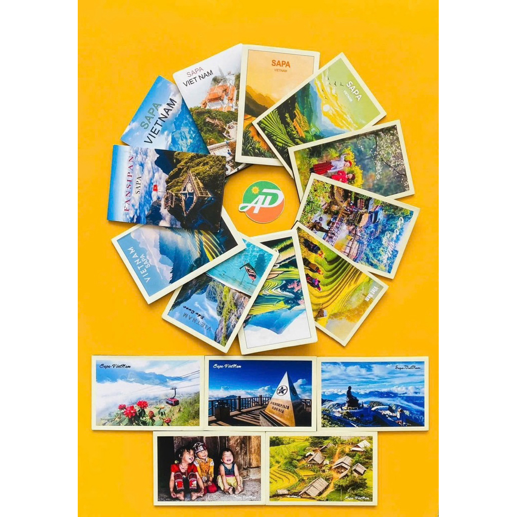 5 Nam châm dẻo hít tủ lạnh, magnet địa danh Việt Nam, quà tặng du lịch, lưu niệm