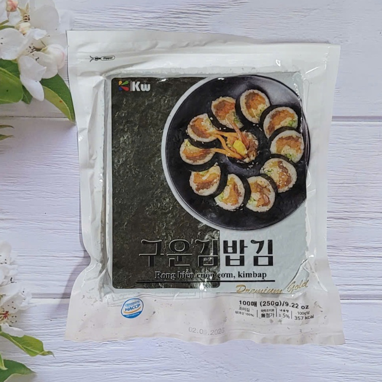 Rong biển cuộn cơm  shushi,kimbap 100 lá-Kfood