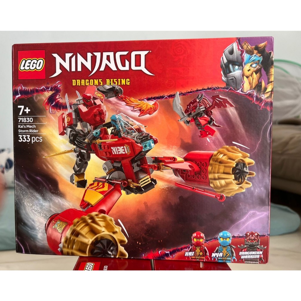 [CÓ SẴN] LEGO 71830 - Ninjago - Kai's Mech Storm Rider [CHÍNH HÃNG]