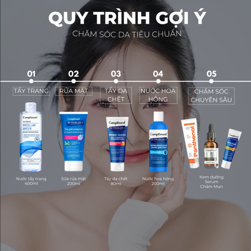 Ảnh 7 của Tẩy da chết body Compliment giúp tái tạo và làm sáng màu da