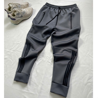 [New Arrival] Quần Jogger Phối Sọc Nam Chất Thun Poly 2 Da. Cạp Chun Bo Gấu Cao Cấp, Ống Bo Nhẹ Thể Thao Basic Bigsize