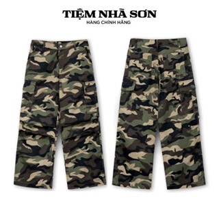 Quần KAKI Túi Hộp Cago Pant Camo Unisex Nam Nữ Chính Hãng Tiệm Nhà SƠN