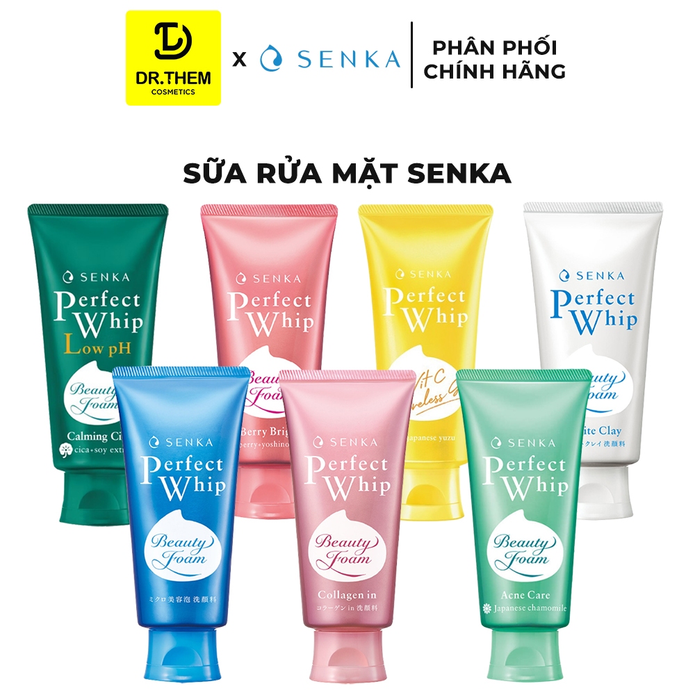 Sữa Rửa Mặt Senka Perfect Whip 100g & 120g- Dr Thêm | BigBuy360 - bigbuy360.vn