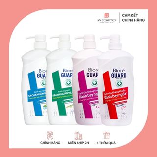  Sữa Tắm Biore Guard Sạch Sâu Kháng Khuẩn  800g 1.2kg  – Đánh Bay Ngứa Diệt 99.9% Vi Khuẩn Sạch Lỗ Chân Lông! 