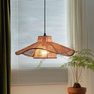  Đèn Thả Bàn Ăn Vintage Đèn Thả Trần Nhật Led ,Đèn Treo Trang Trí Phòng Ngủ Đèn Chùm Mây Tre Cin-deco 