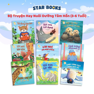 Sách - Bộ Truyện Hay Nuôi Dưỡng Tâm Hồn (9 Cuốn Cho Bé 3-6 Tuổi Phát Triển Cảm Xúc)