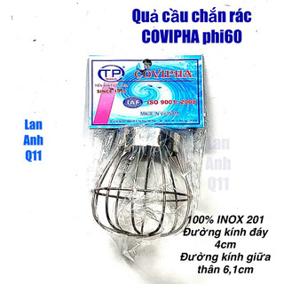 cầu chặn rác inox