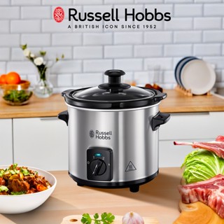 Nồi nấu chậm đa năng Russell Hobbs 2 lít 25570-56 Compact Living , nấu cháo, hầm, kho chuẩn vị