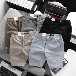  Quần short kaki nam co giãn - Short lưng thun tiện dụng - SHORT KK02 
