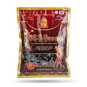 Kẹo vitamin hắc hồng sâm Red Ginseng Hàn Quốc 300gr