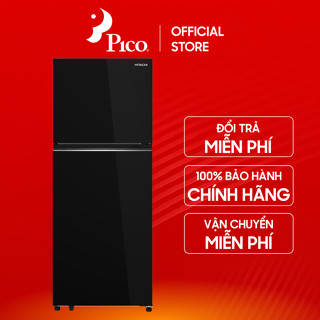 Tủ lạnh 2 cánh Hitachi Inverter Grand Carbon 374 lít HRTN6408SGBKVN màu đen
